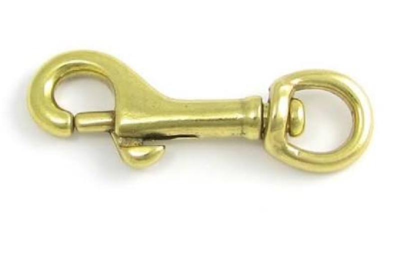 Polished Brass / Iron / Ss Snap Hooks (dog Hook), Technics : Black Oxide, Hot Dip Galvanized, White Zinc Plated