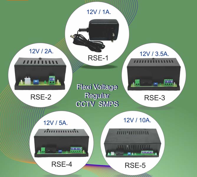 Flexi Voltage Regulator CCTV SMPS