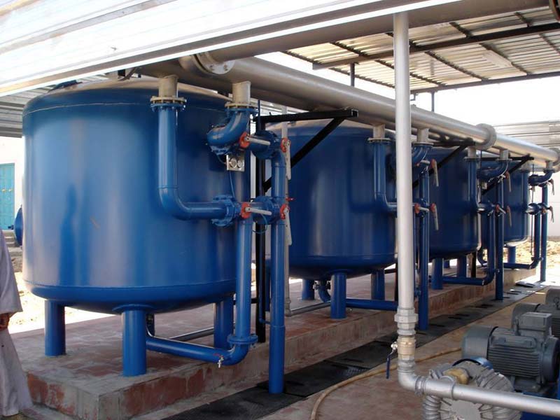 Borewell water filtration plants