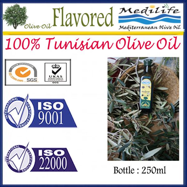 Flavored Olive Oil With Garlic