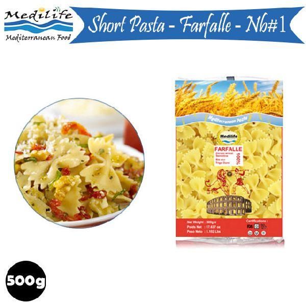 Short Pasta Farfalle 500g. NB1