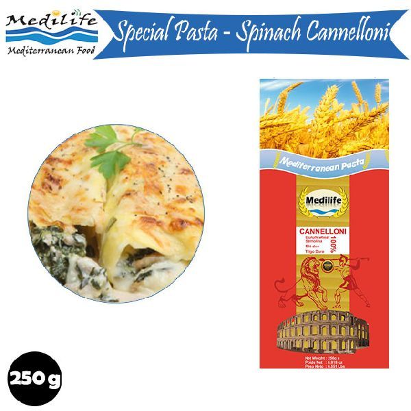 Special Pasta Spinach Cannelloni 250g