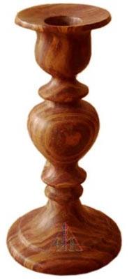 Polished Plain wooden candle stand, Style : Antique