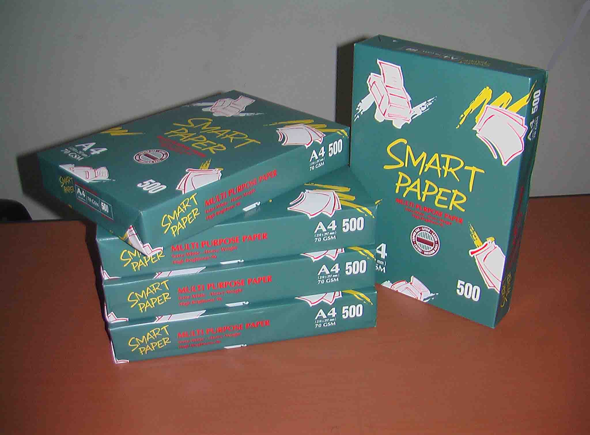 White A4 Copy Paper 80gsm, Size : 75GSM