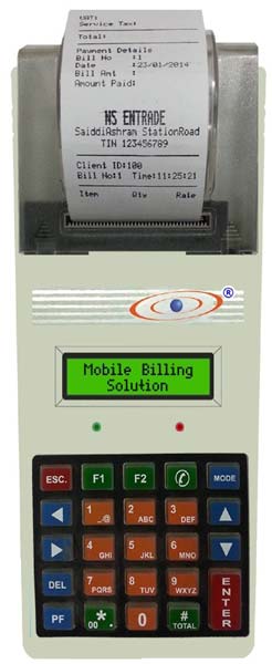 Mobile Billing Machine