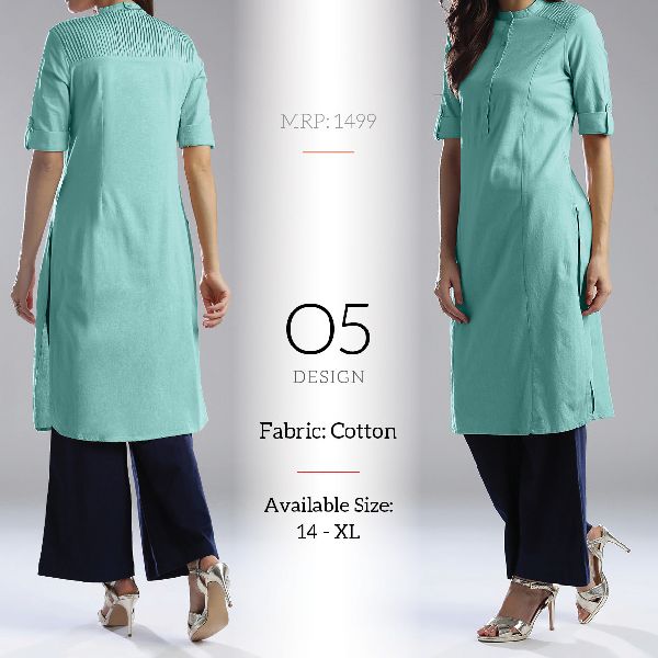 K05 Cotton Ladies Kurtis