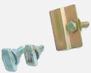 Polished Metal Elevator Guide Rail Clips, Size : 60-75mm, 75-90mm