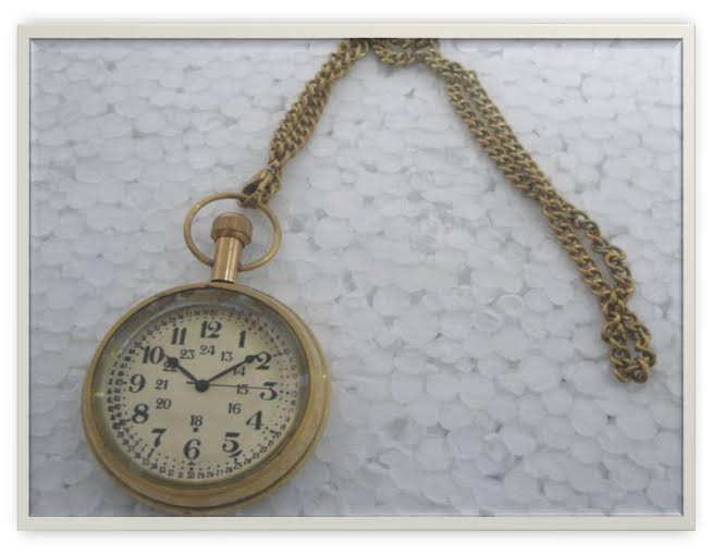 Brass Pocket Watch