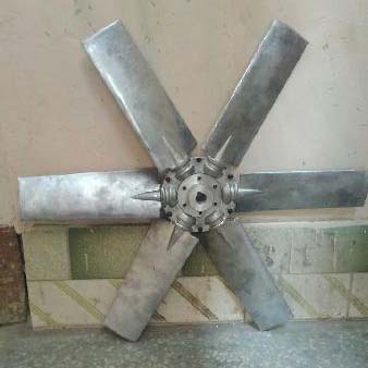 Metal Polished Axial Fan Impeller
