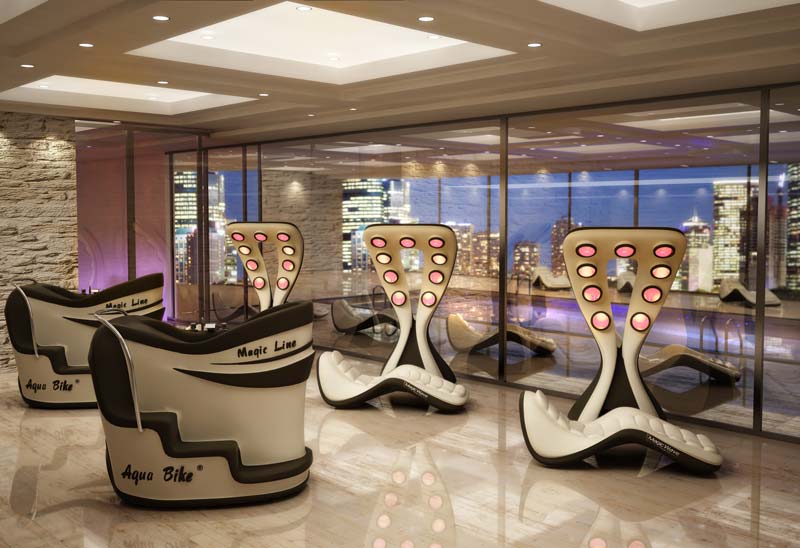 Spa Bike In Water From Fitnesswell