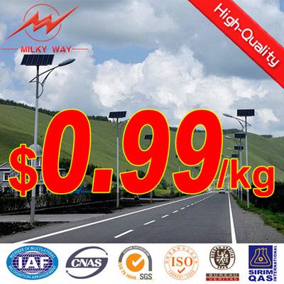 Double Arm Street Light Poles