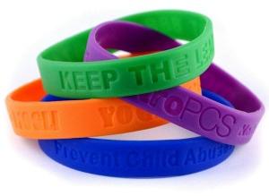 Debossed Silicone Wristbands  1