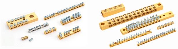 Terminal Blocks Brass Cable