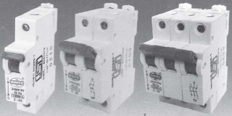 Brite Miniature Circuit Breaker, Puncture Voltage : 100-200V, 200-300V, 400-500V, 500-600V