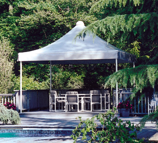 Italian modular tent structure, Size : Customized