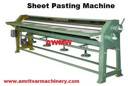 Electric Automatic Sheet Pasting Machine, Color : Light Green