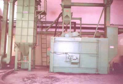 Table Type Shot Blasting Machine