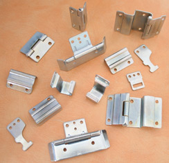 Moulded Luggage Fitting, back hinges