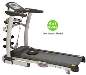 Multi Purpose 4 in 1 Low Impact Treadmill