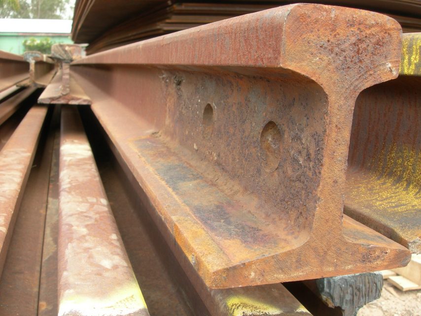 60 Lbs Used Rail Track or  60 Pound Used Rail