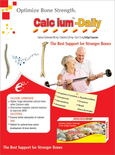 Calcium-Daily Softgel Capsules