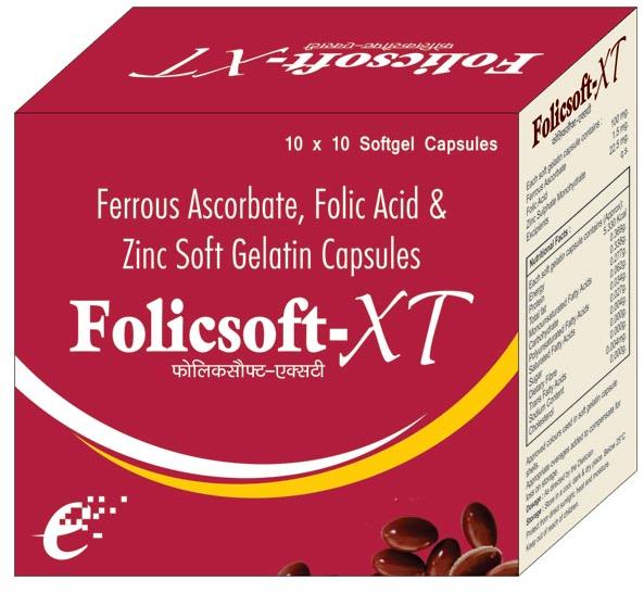 Folicsoft-XT Softgel Capsules