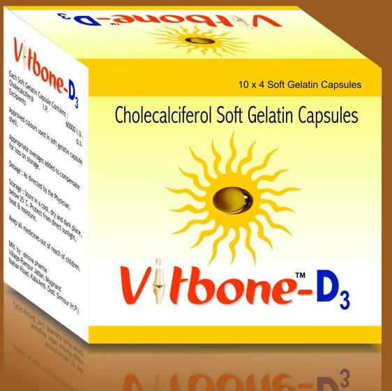 Vitbone-D3 Soft Gelatin Capsules