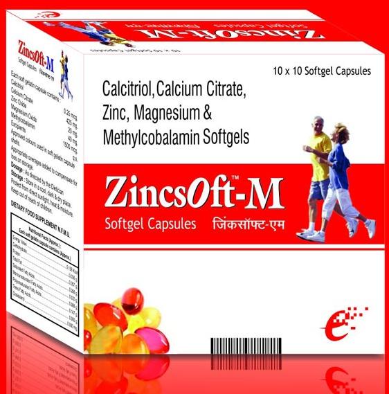 Zincsoft-M Softgel Capsules