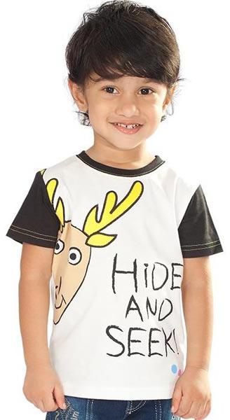 Boys Round Neck T Shirt