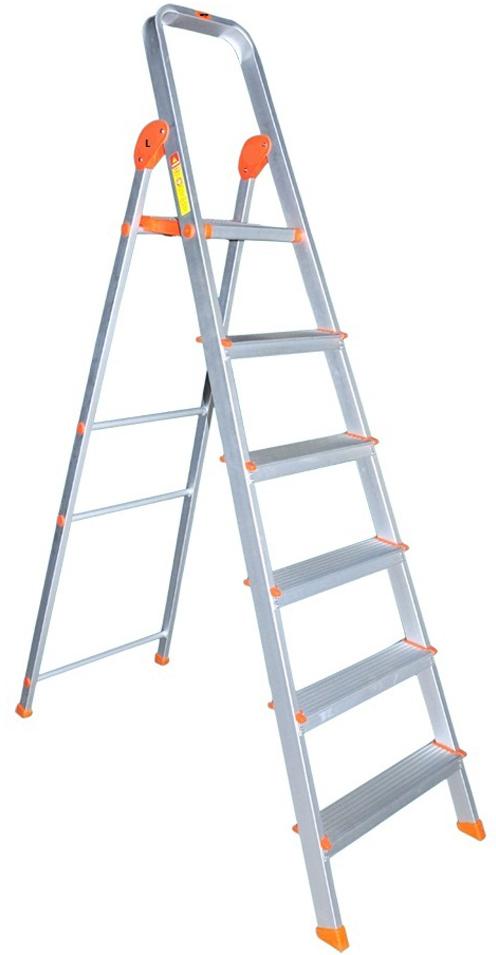 Aluminium Ladder 5 Step with Platform