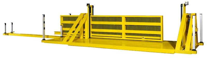 Sliding Motorized Road Blocker