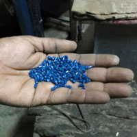 Plastic Granules Blue