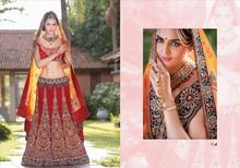 fancy bridal saris