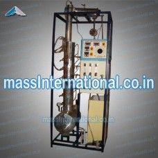 Bubble Cap Distillation Column