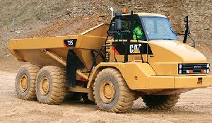 articulated dump truck