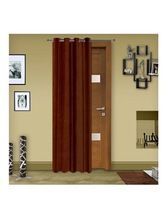 Brown Door Curtain