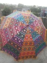 handmade vintage embroidered umbrella
