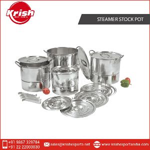 Steel Stock Pots & Steamer