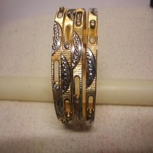 Gold or Silver plated bangle