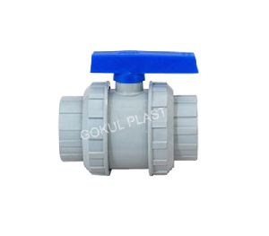 pp union type ball valve