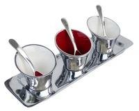 Bowl Set With Spoon and Tray