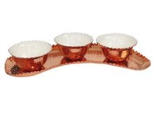 Curved Tray Set with Bowls