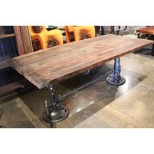 Industrial design dining crank table