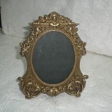 Brass Oval Photo Frame