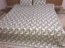 Handblock Design Print Bedsheet