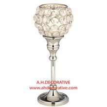 Crystal Ball Candle Holder