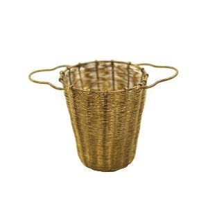 Pure Brass New Design Tea Strainer Bucket
