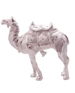 White Metal Camel Figure
