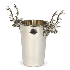 stainless steel reindeer  bucket