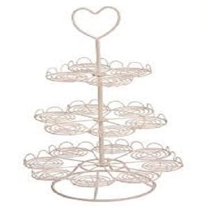 three tier cup cake stand